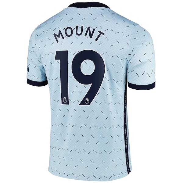 Maglia Chelsea NO.19 Mount Away 20/21 Blu